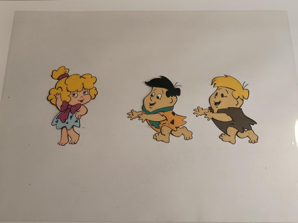 Oryginalny zestaw animacyjny z bajki THE FLINTSTONE KIDS
