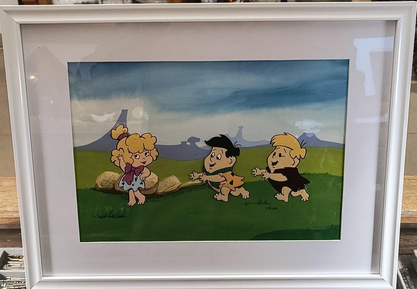 Oryginalny zestaw animacyjny z bajki THE FLINTSTONE KIDS