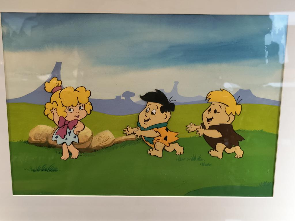 Oryginalny zestaw animacyjny z bajki THE FLINTSTONE KIDS