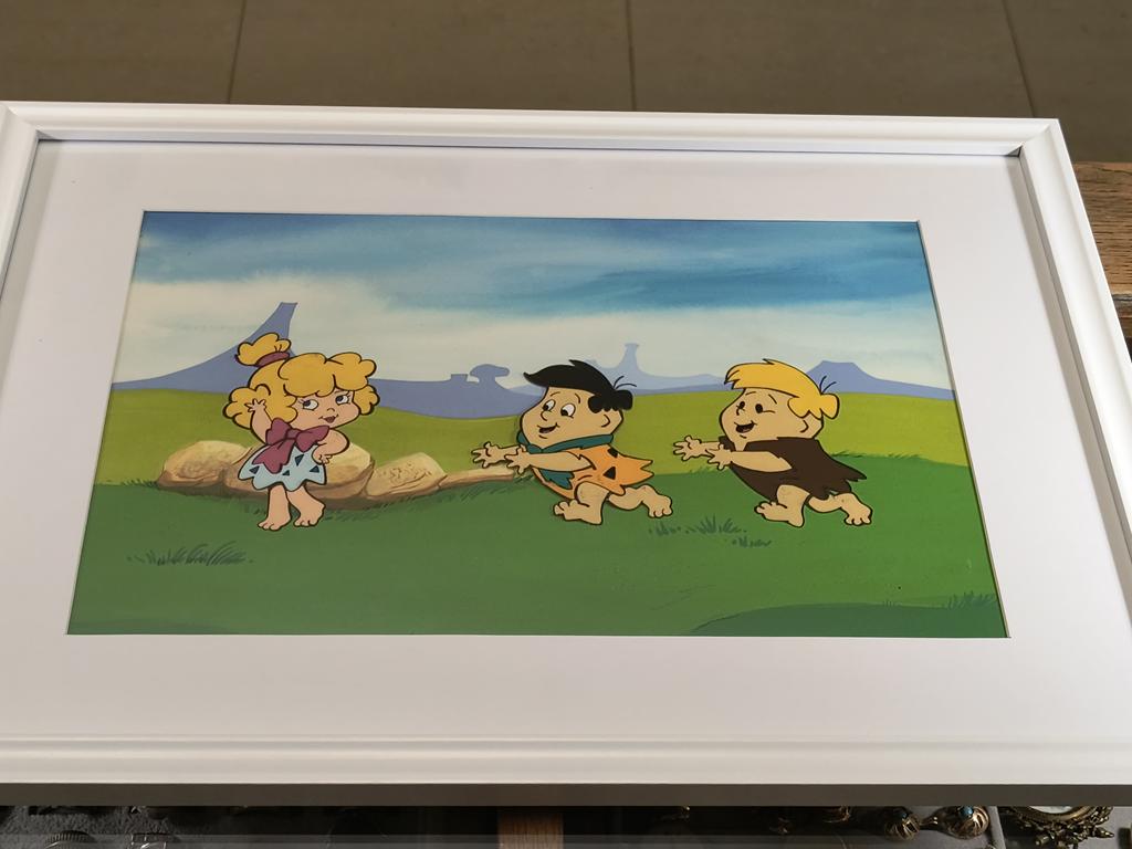 Oryginalny zestaw animacyjny z bajki THE FLINTSTONE KIDS