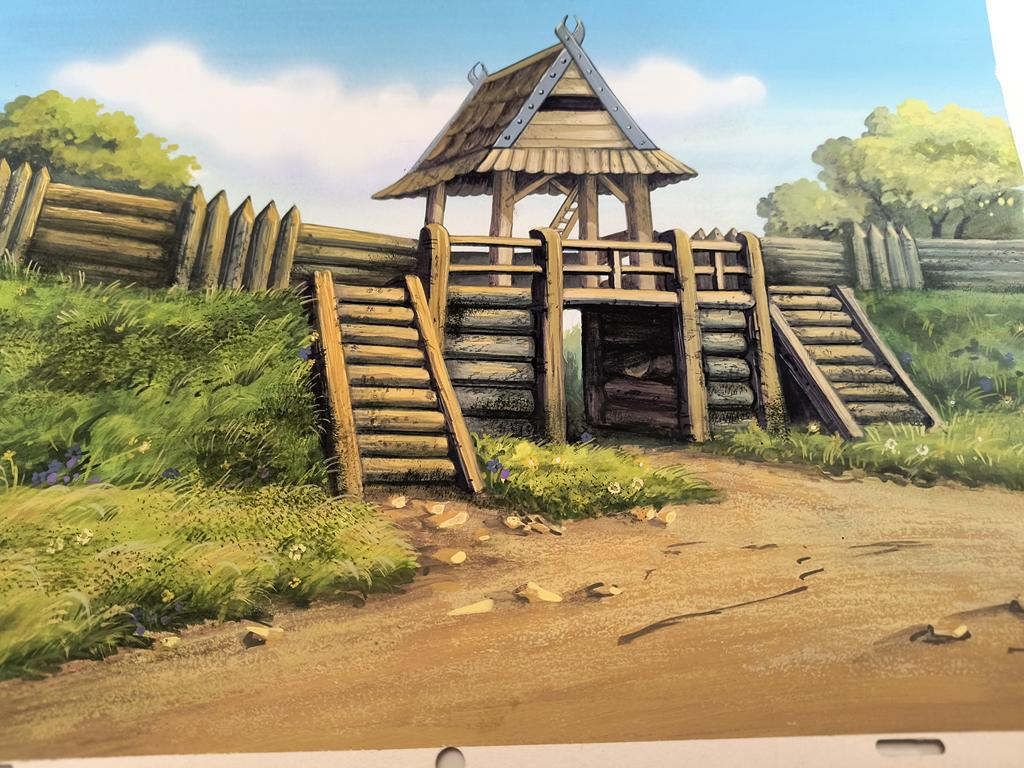 Oryginalny zestaw animacyjny z bajki „Kajko i Kokosz” – HEGEMON i KAPRAL