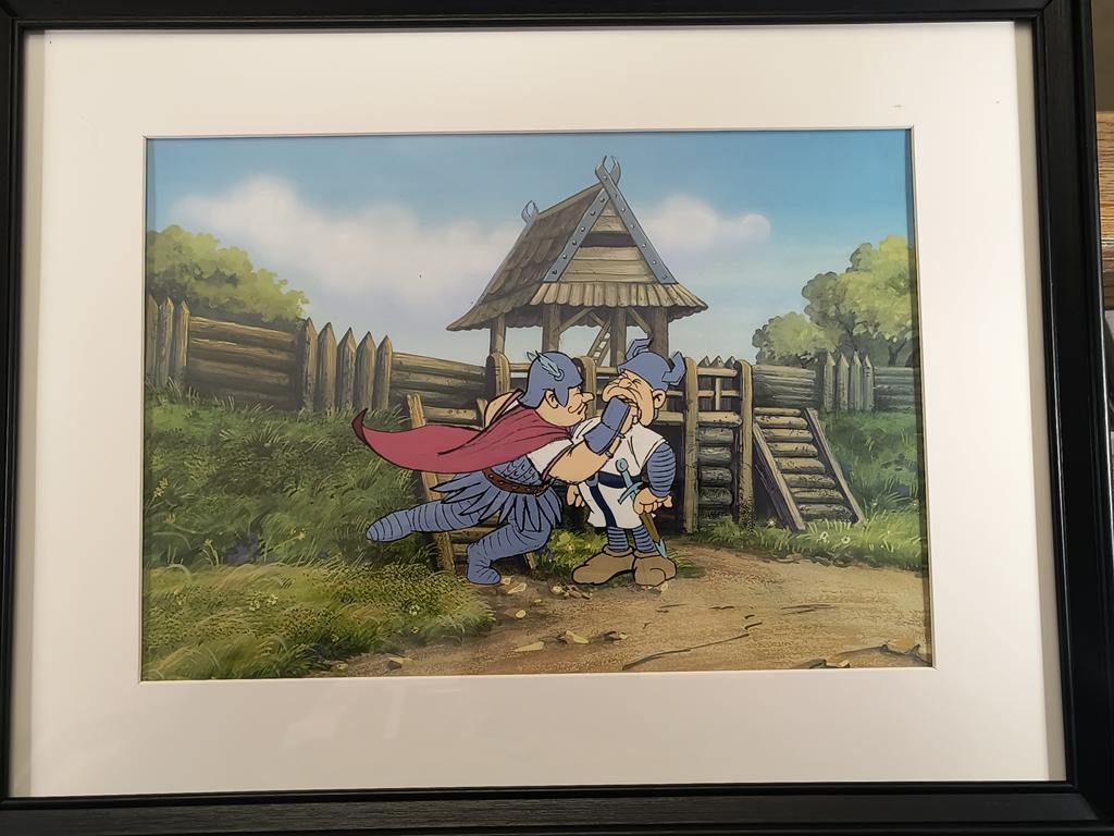 Oryginalny zestaw animacyjny z bajki „Kajko i Kokosz” – HEGEMON i KAPRAL