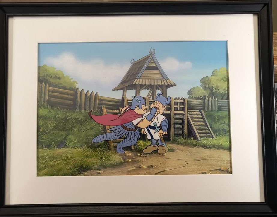 Oryginalny zestaw animacyjny z bajki „Kajko i Kokosz” – HEGEMON i KAPRAL