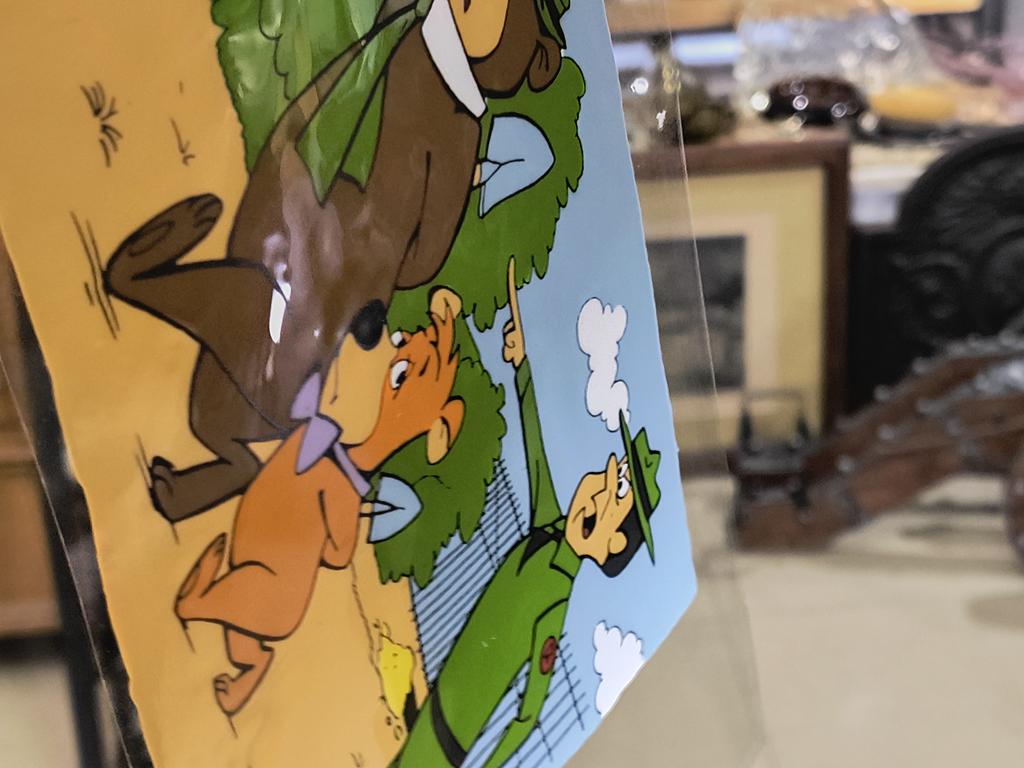 Folia animacyjna z bajki "Miś Yogi"