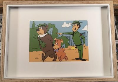 Folia animacyjna z bajki "Miś Yogi"