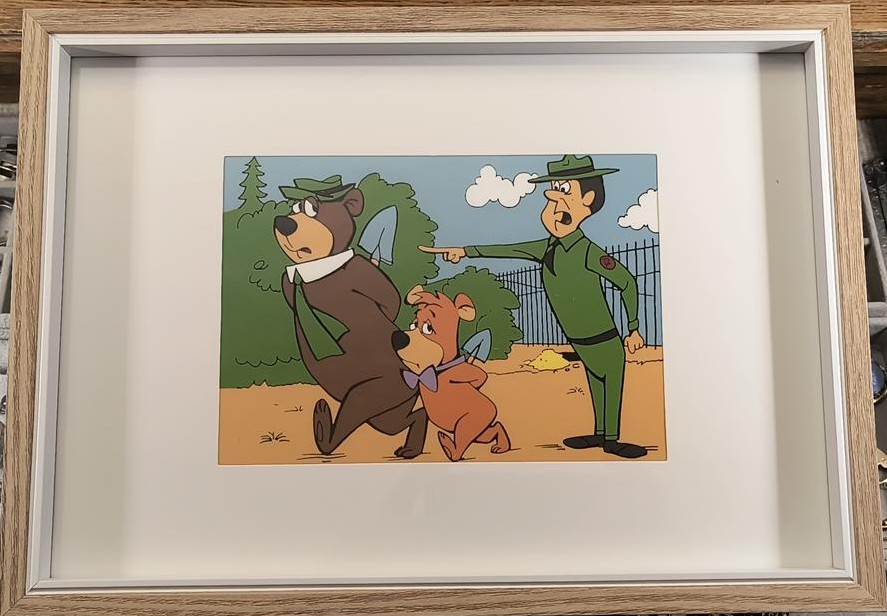 Folia animacyjna z bajki "Miś Yogi"