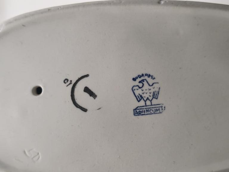 Figurka porcelanowa kobiety, "akt" - Budapest Aqvincum, lata 60/70-te, Węgry