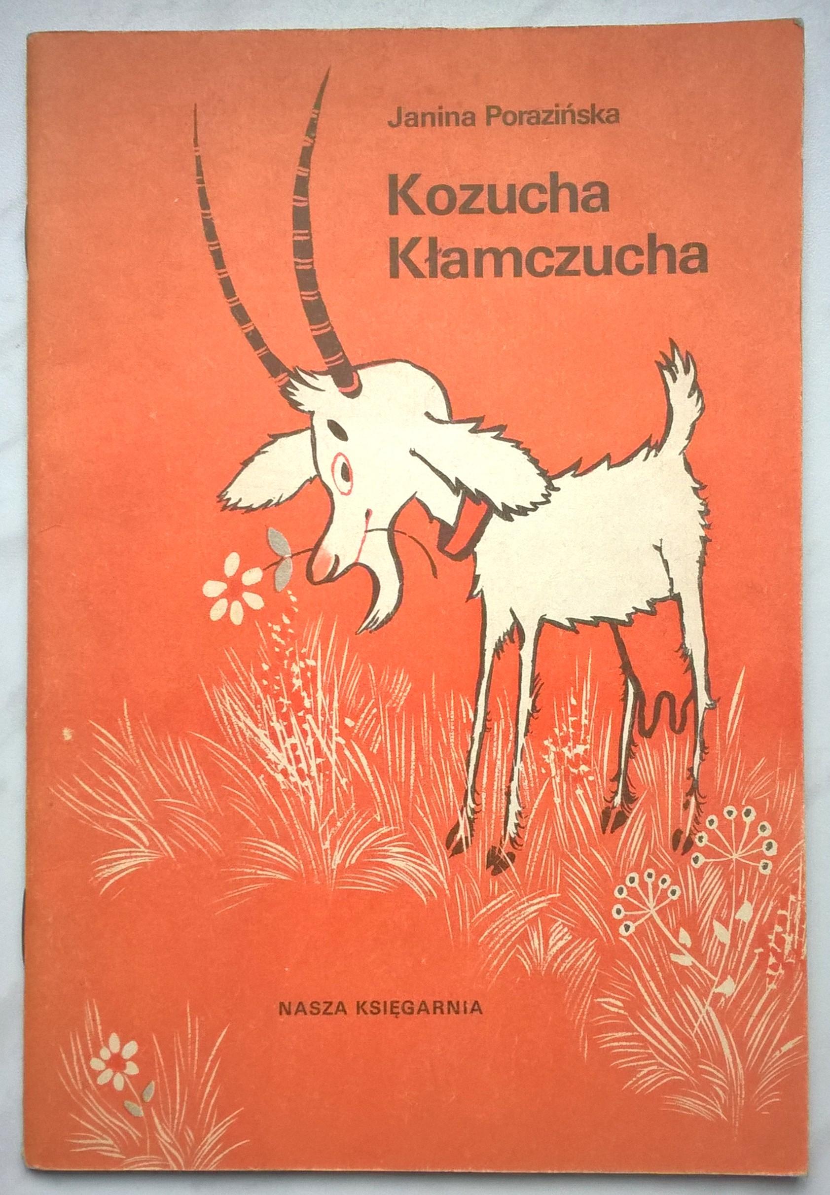 Książka dla dzieci "Kozucha Kłamczucha" Janina Porazińska, 1983 r.