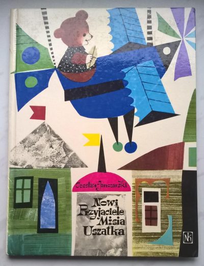Książka dla dzieci "Nowi Przyjaciele Misia Uszatka" Czesław Janczarski, 1984 r.
