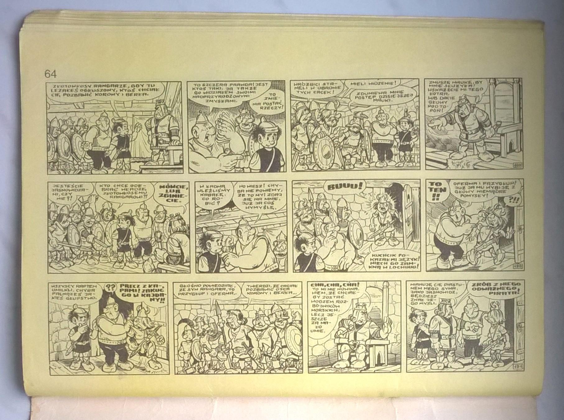 Komiks „KAJKO i KOKOSZ. Szranki i konkury. Część 1” Janusz Christa, 1989 r.