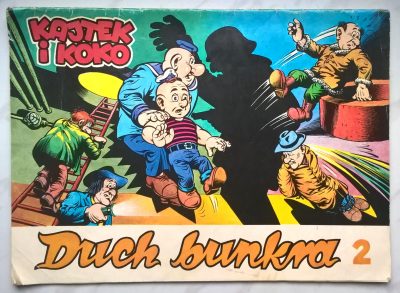 Komiks „KAJTEK i KOKO. Duch bunkra. Część 2” Janusz Christa, 1990 r.