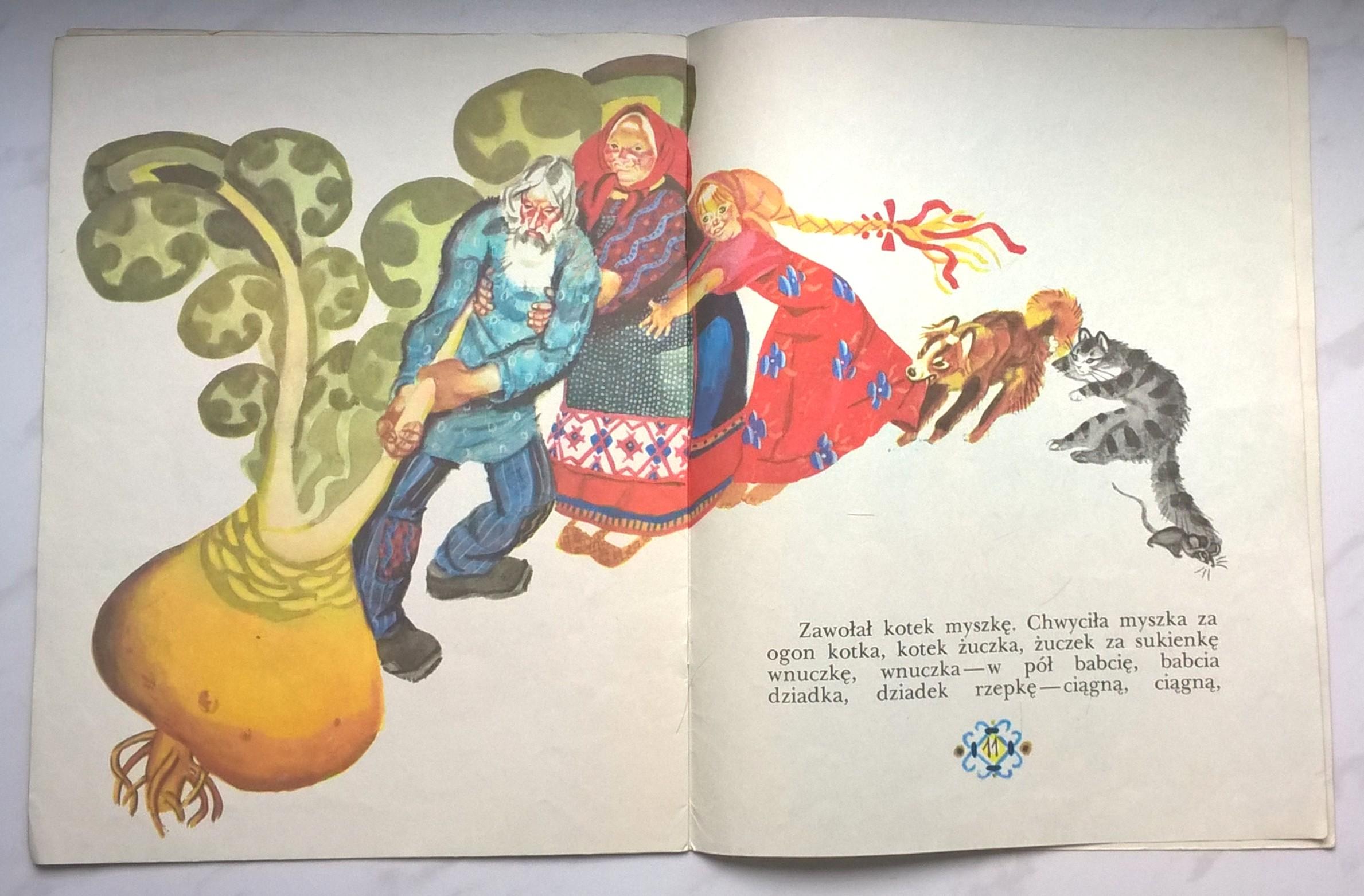 Książeczka dla dzieci "RZEPKA"