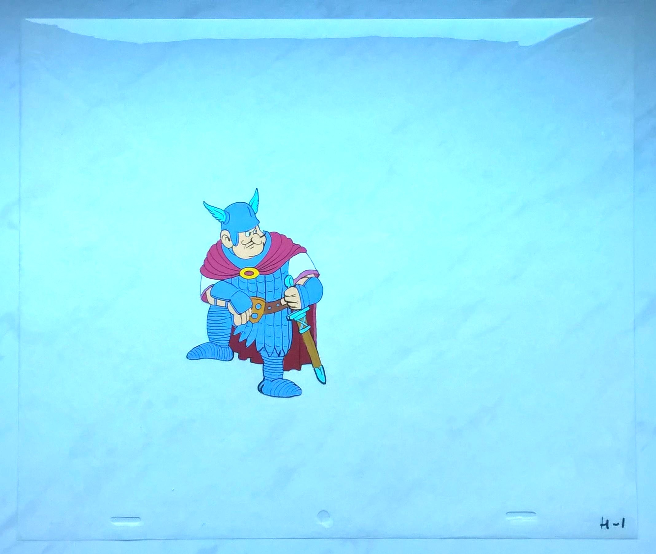 Folia animacyjna z bajki „Kajko i Kokosz” – HEGEMON (H-I)