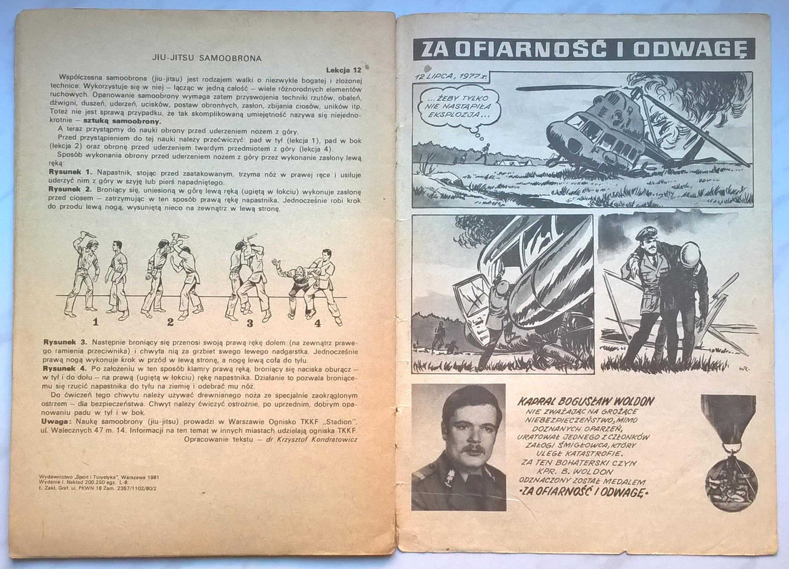 Komiks - KAPITAN ŻBIK "Nie odebrany telegram" część 2, 1981 r.