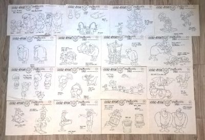 Zestaw szablonów animacyjnych ze Studia Filmów Rysunkowych w Bielsku-Białej