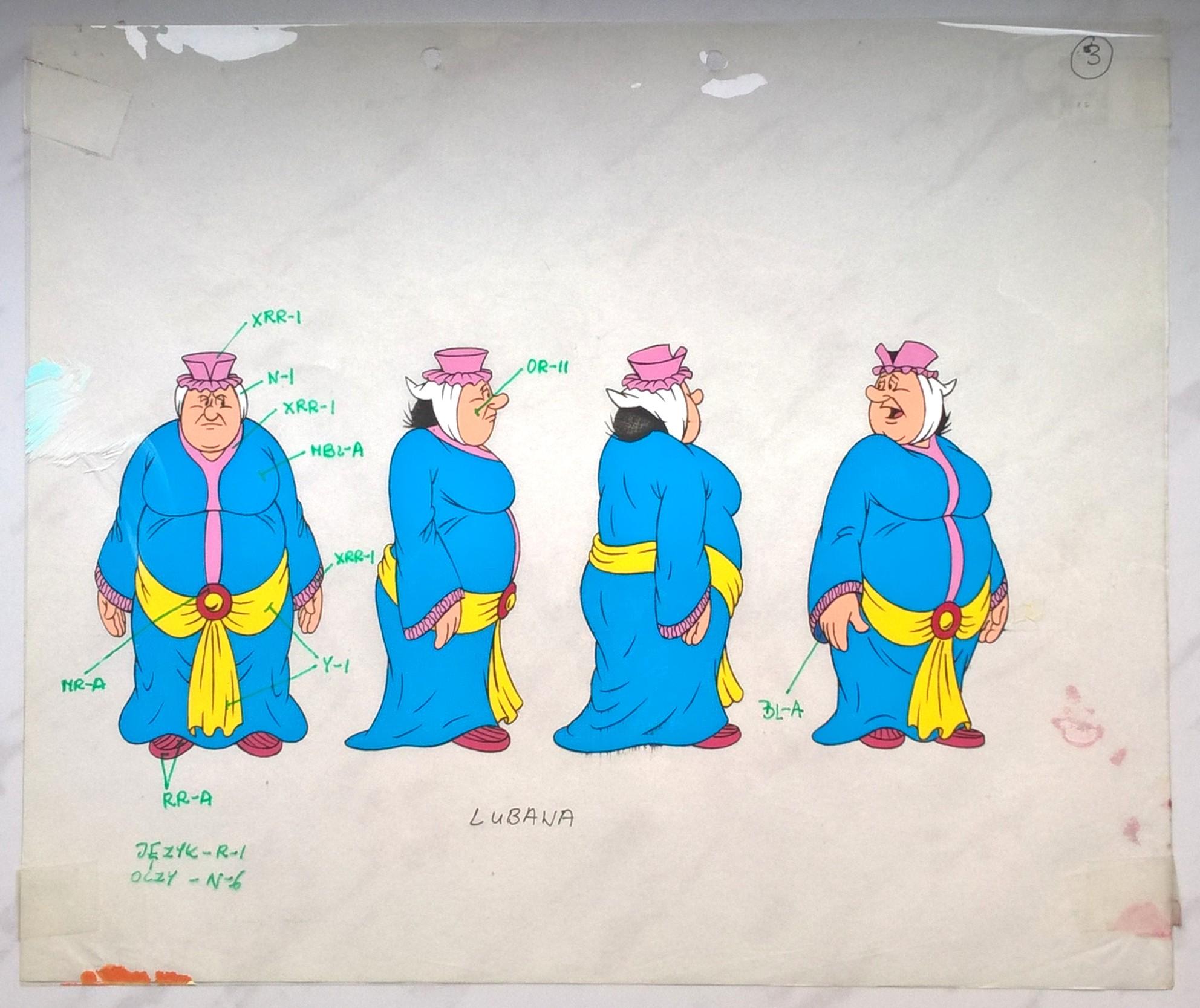 Folia animacyjna z bajki „Kajko i Kokosz” – LUBAWA (3)