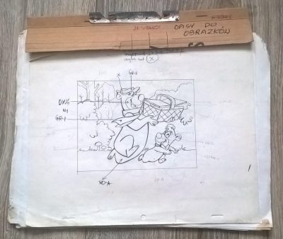 Teczka animacyjna - bajki Hannah-Barbera - SFR Bielsko-Biała