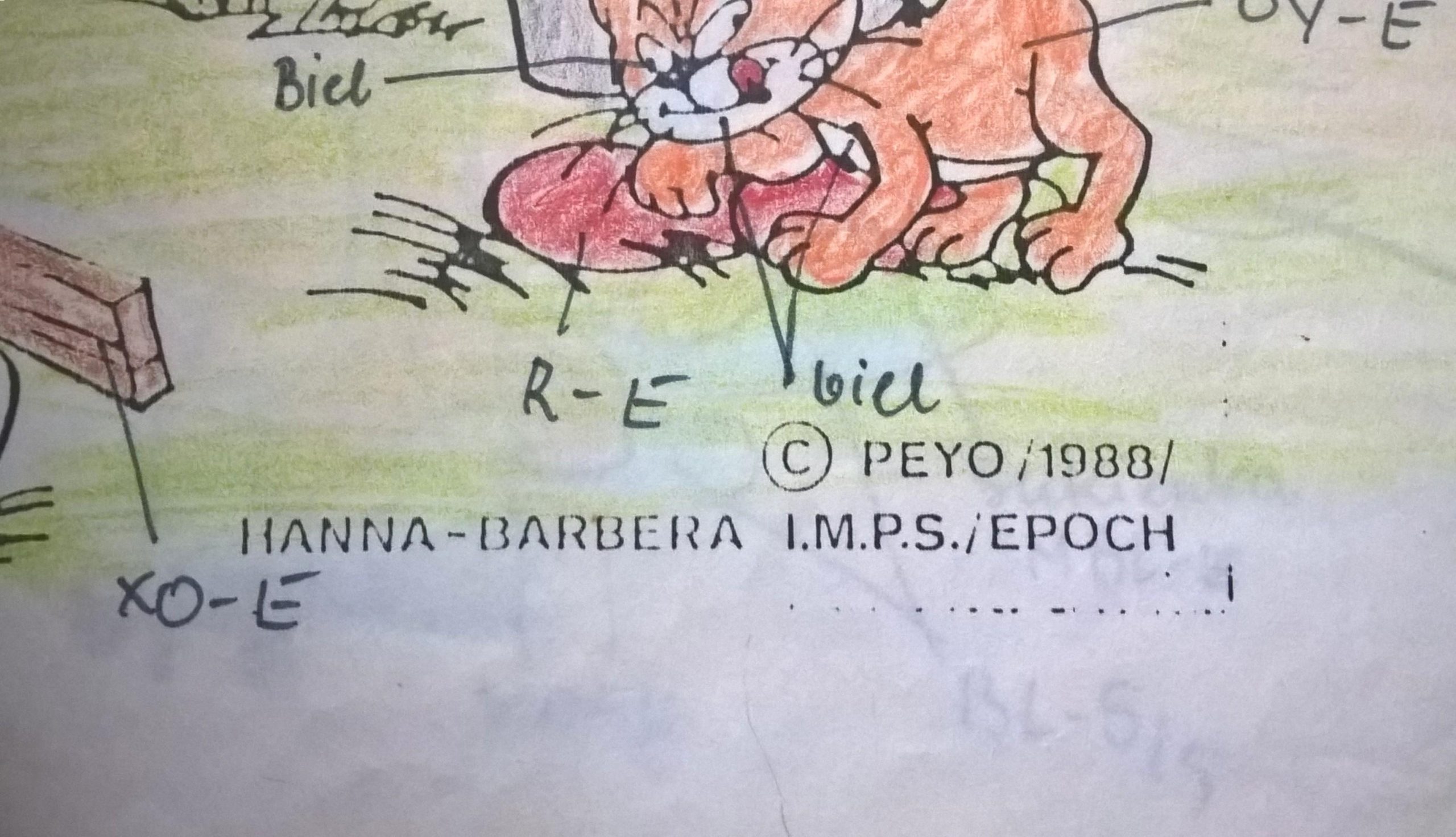 Teczka animacyjna - bajki Hannah-Barbera - SFR Bielsko-Biała