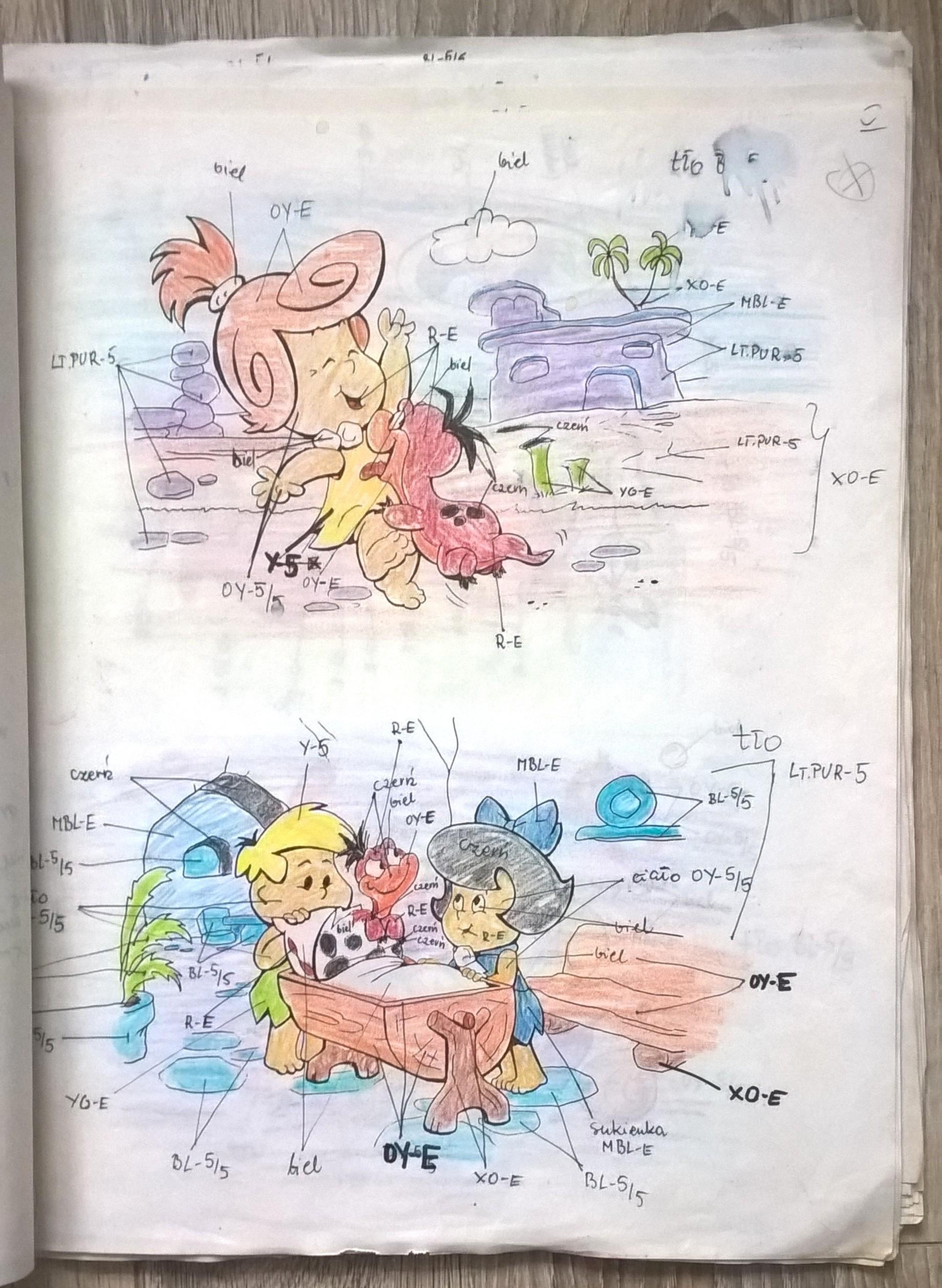 Teczka animacyjna - bajki Hannah-Barbera - SFR Bielsko-Biała