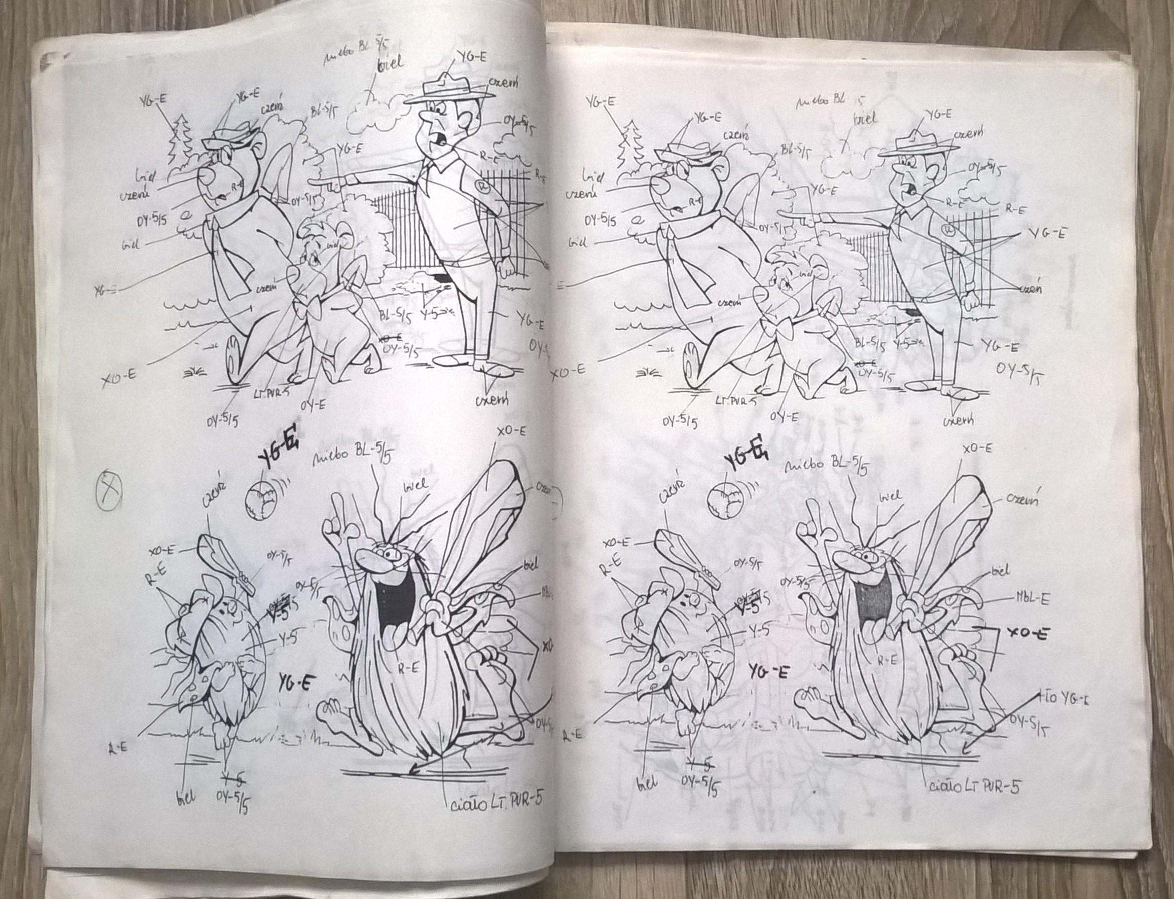 Teczka animacyjna - bajki Hannah-Barbera - SFR Bielsko-Biała