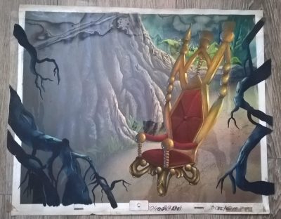 Zestaw animacyjny ze Studia Filmów Rysunkowych w Bielsku-Białej - tło i folia