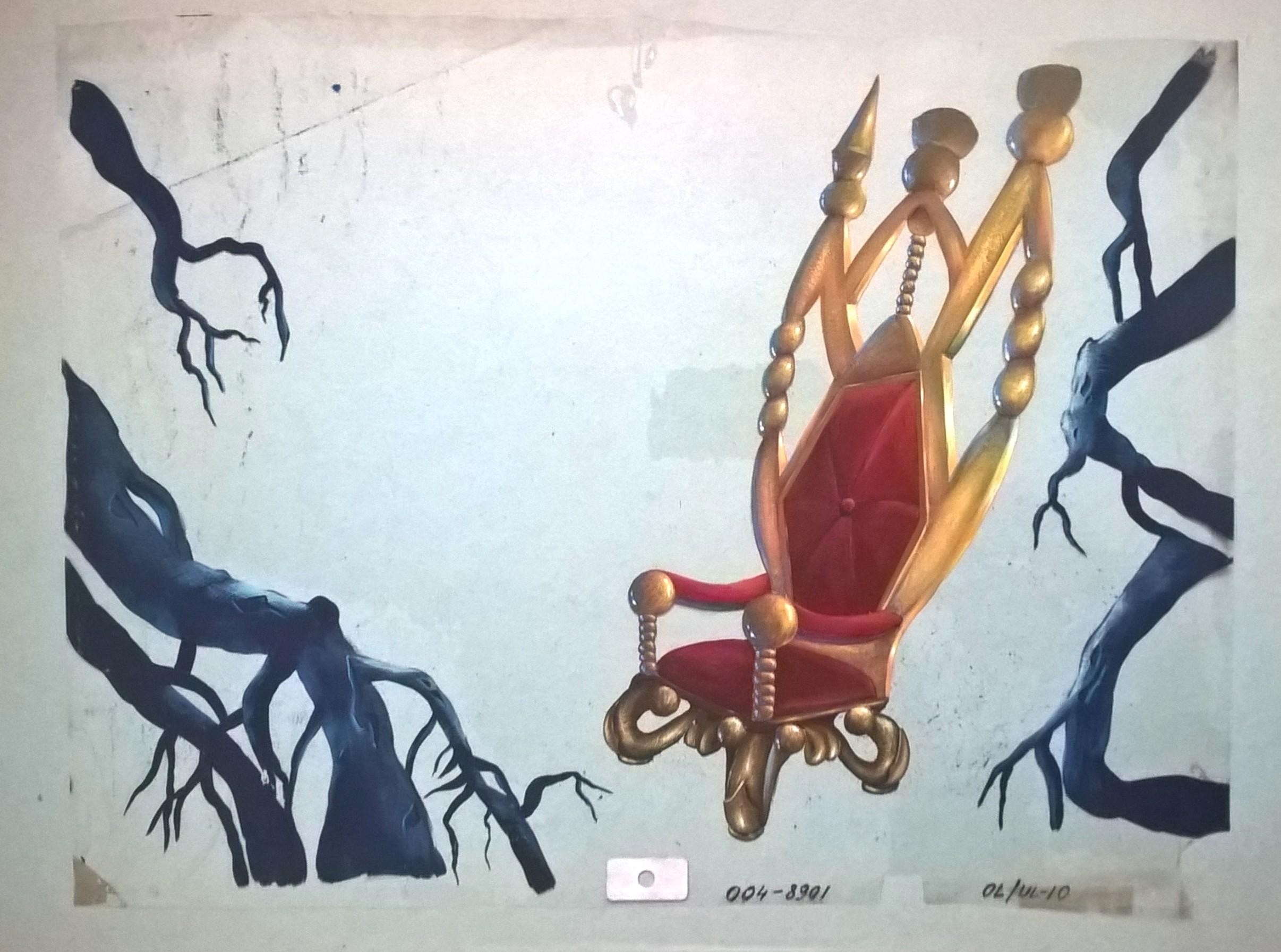 Zestaw animacyjny ze Studia Filmów Rysunkowych w Bielsku-Białej - tło i folia