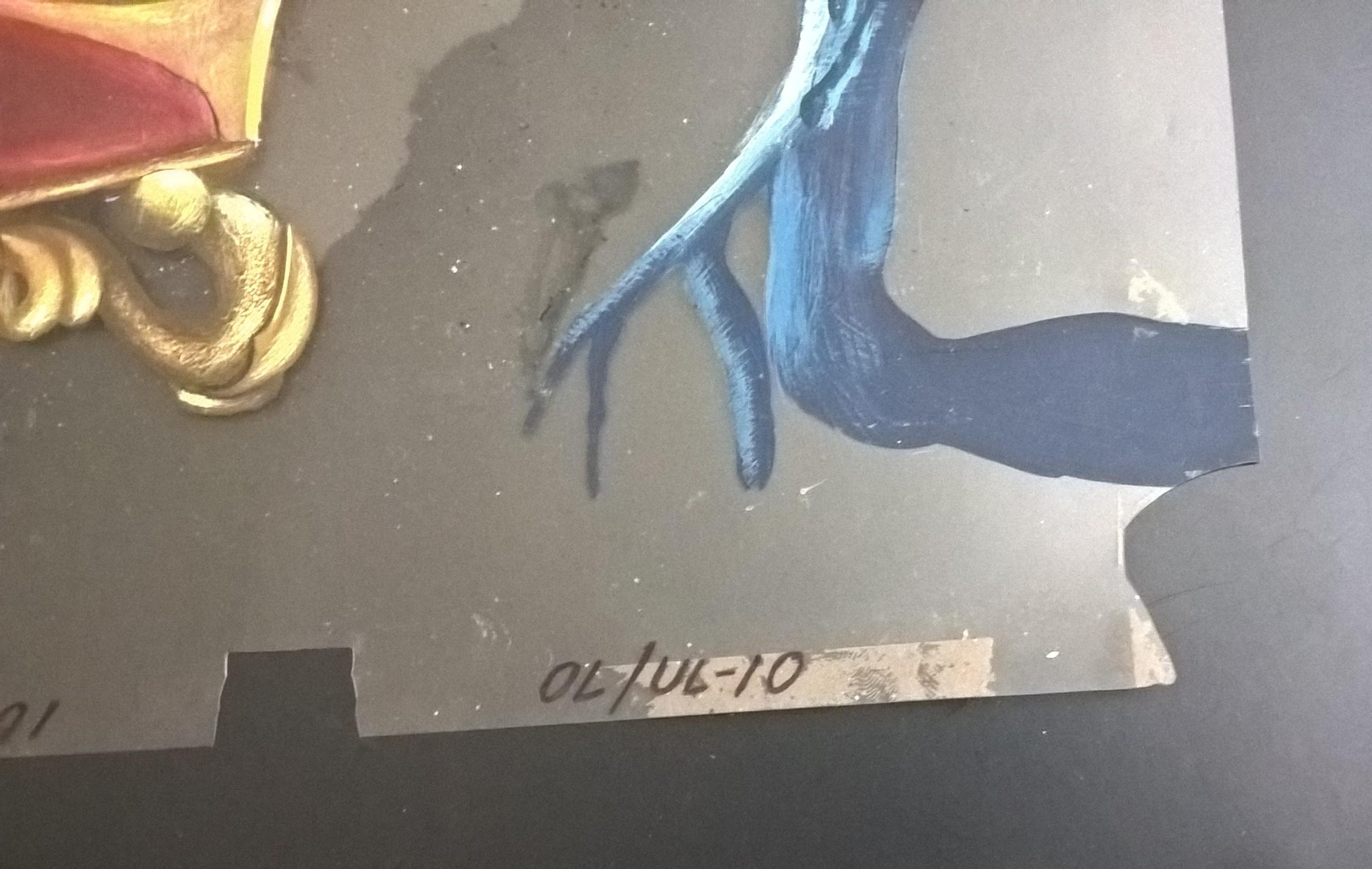 Zestaw animacyjny ze Studia Filmów Rysunkowych w Bielsku-Białej - tło i folia