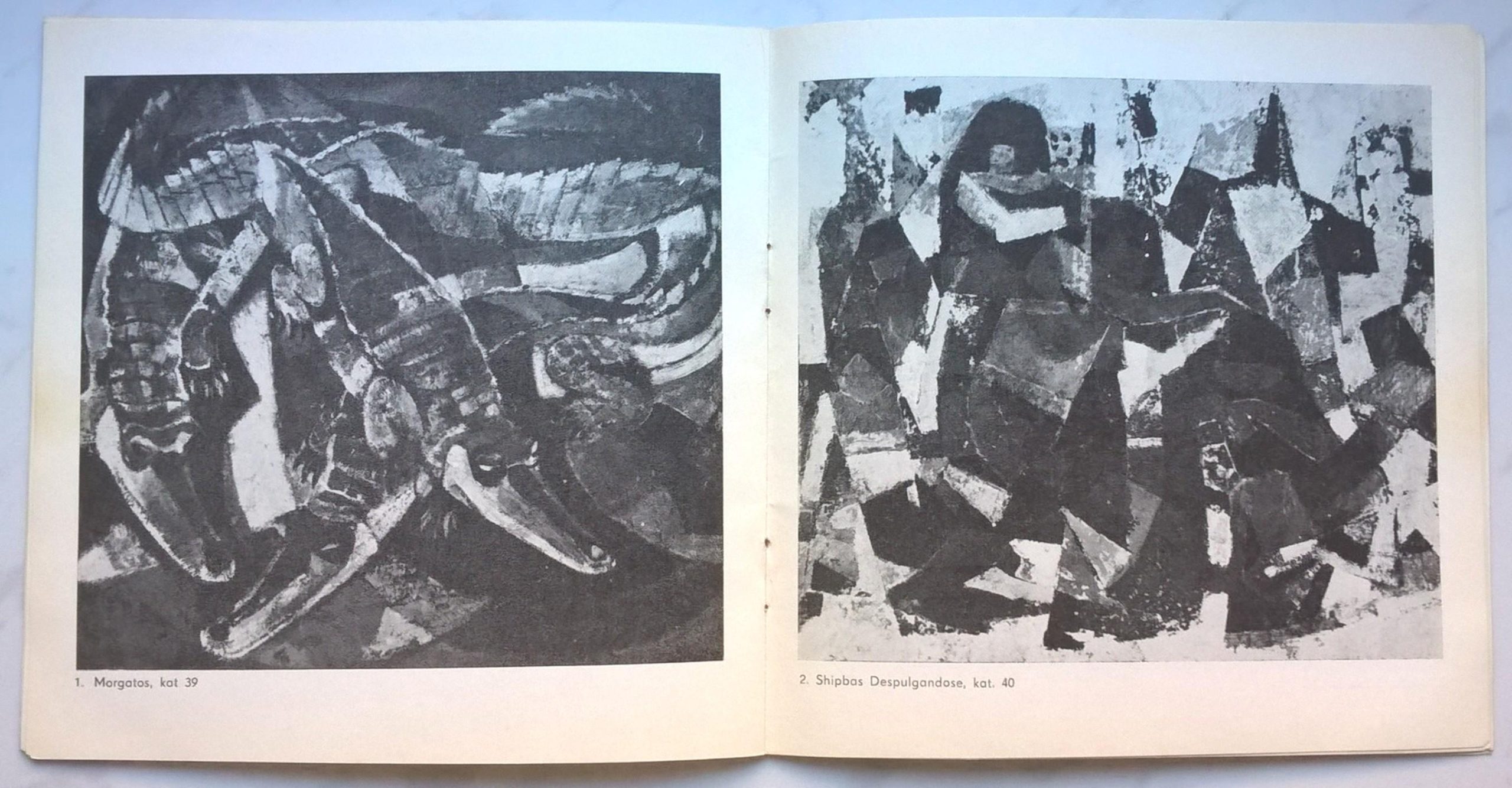 Katalog z wystawy malarza Piotra Ostrowskiego - 1980 r.