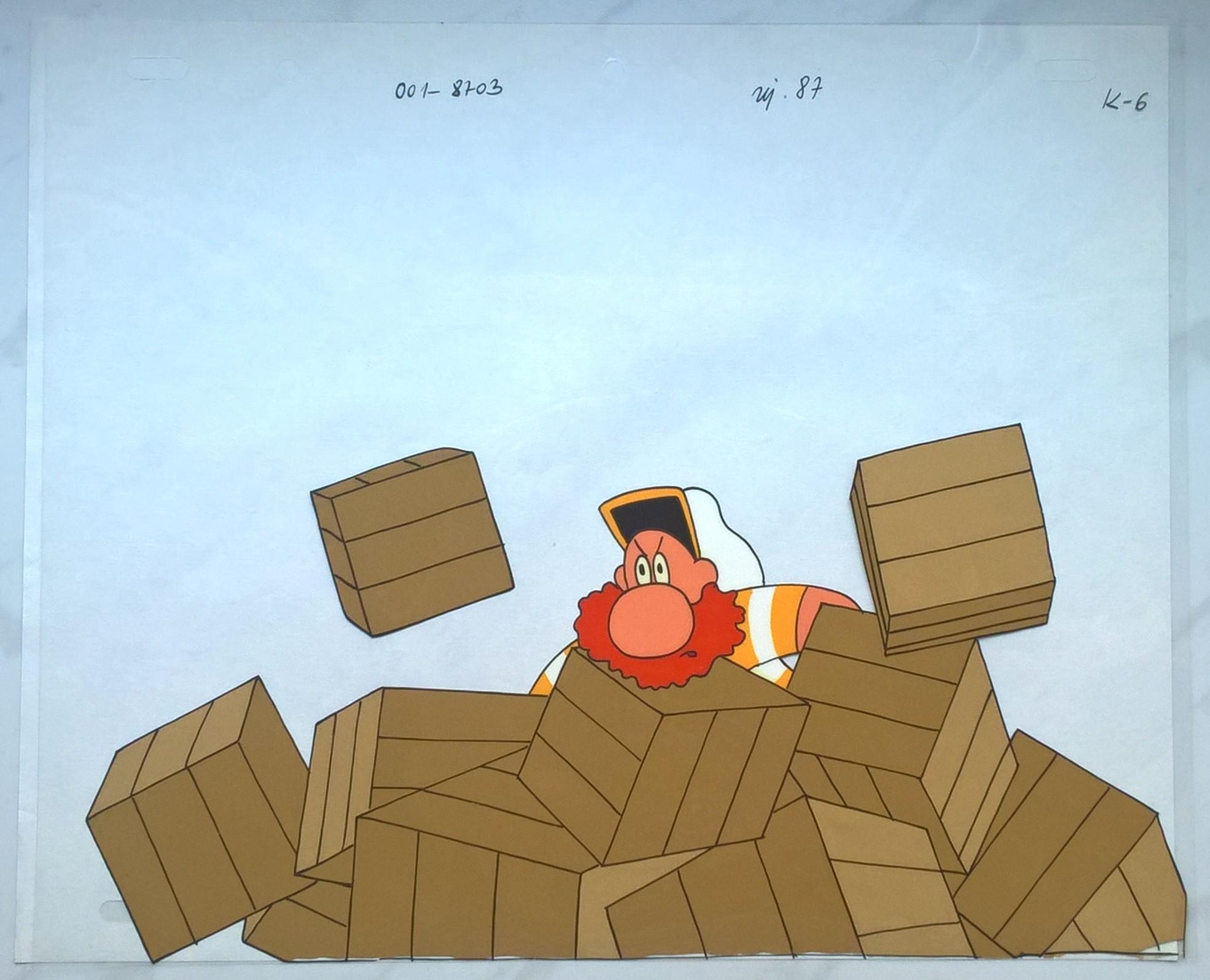 Folia animacyjna z bajki "Podróże Kapitana Klipera" - KAPITAN KLIPER (K-6)