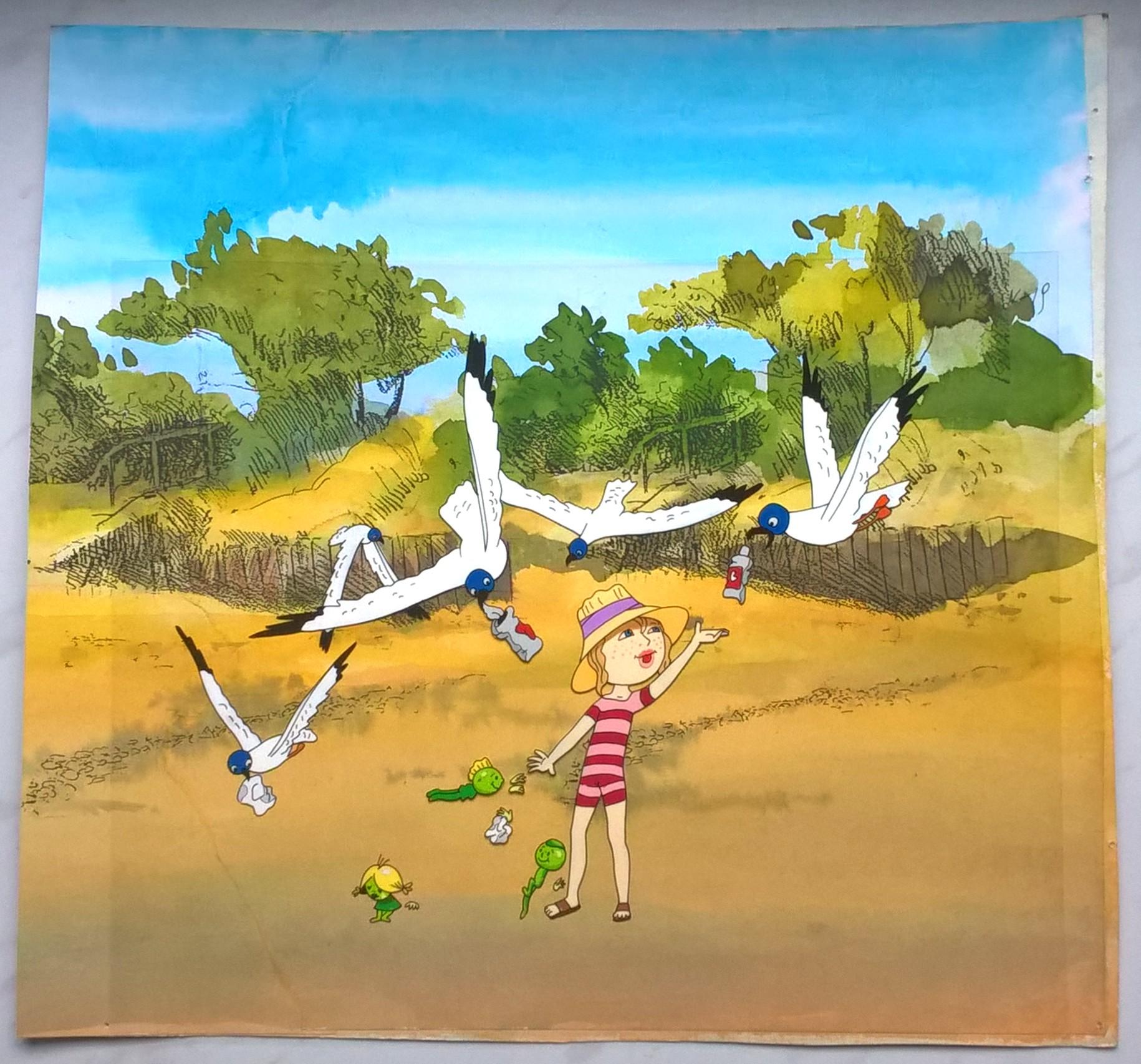 Zestaw animacyjny z bajki „Karrypel kontra Groszki” – NIKA, GROSZKI i PTAKI