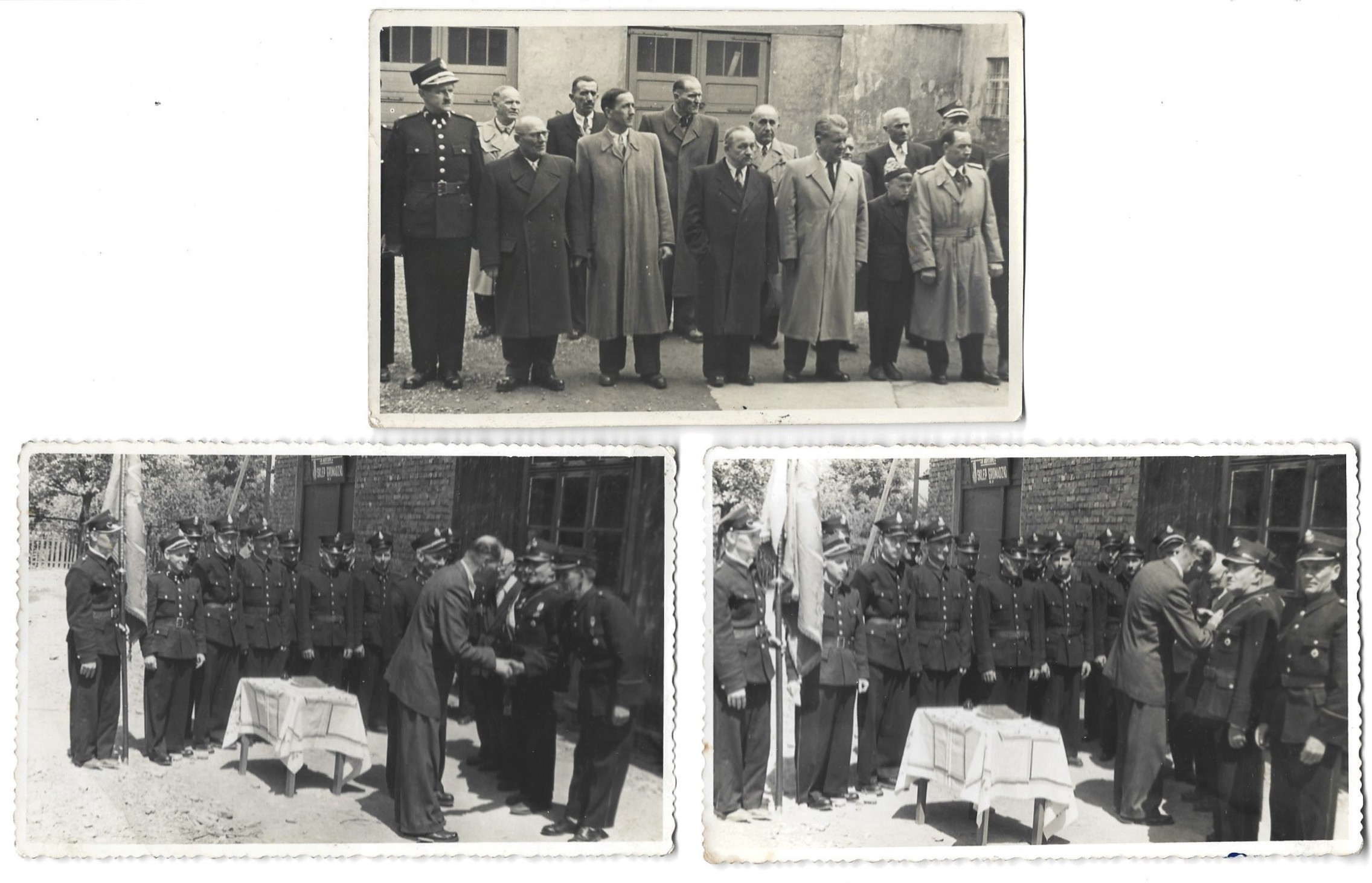 Zestaw zdjęć: strażacy, Mazańcowice - nadanie odznaczeń