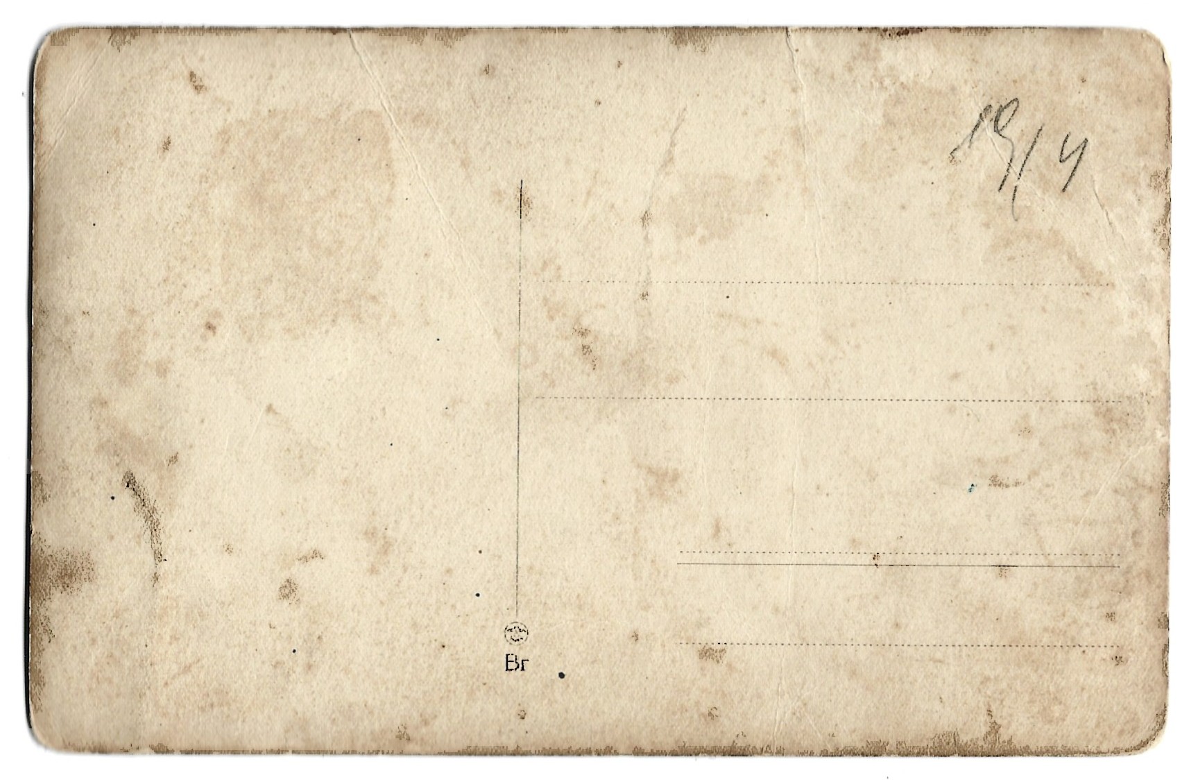 Zdjęcie-pocztówka - Pozdrowienie z Mazańcowic, 1914 r.