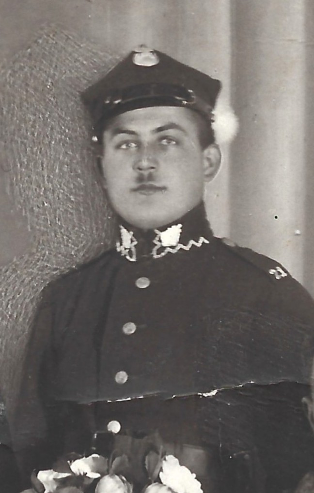 Zdjęcie rodzinne - żołnierz Podhalańczyk