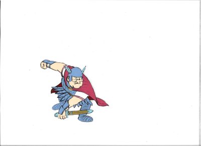 Folia animacyjna z bajki „Kajko i Kokosz” – HEGEMON (H-30)