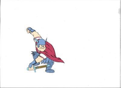 Folia animacyjna z bajki „Kajko i Kokosz” – HEGEMON (H-31)