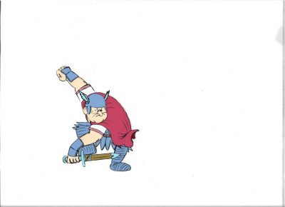 Folia animacyjna z bajki „Kajko i Kokosz” – HEGEMON (H-34)