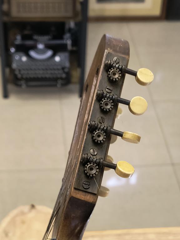 Stara mandolina zdobiona