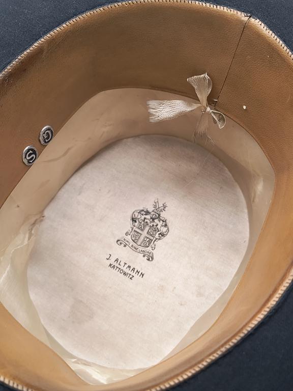 Stary cylinder - herb J. ALTMANN Kattowitz