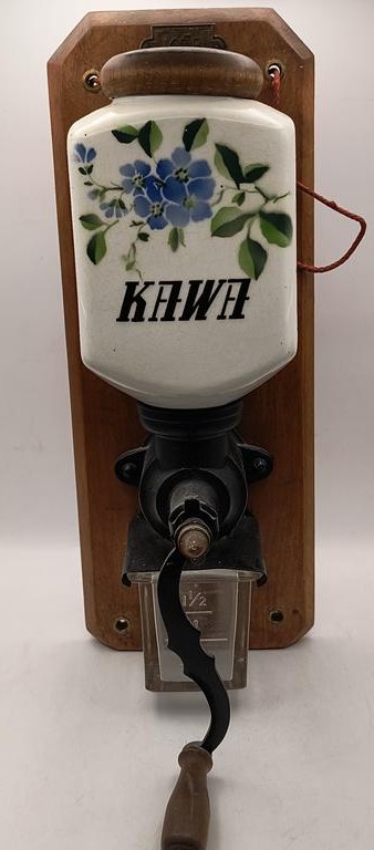 Młynek wiszący do kawy - Włocławek - okres międzywojenny