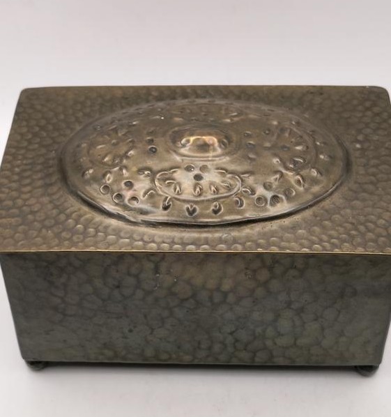 Szkatułka miedziana