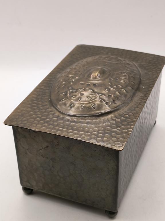 Szkatułka miedziana