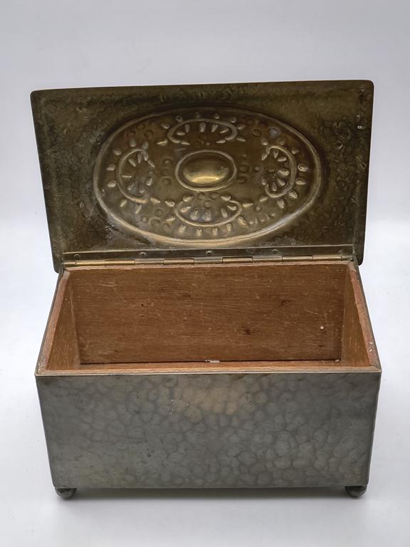 Szkatułka miedziana