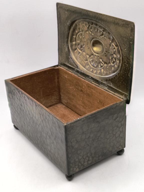 Szkatułka miedziana