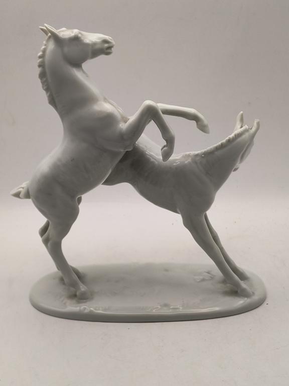 Figurka porcelanowa konie - Rosenthal, Germany - Hugo Meisel