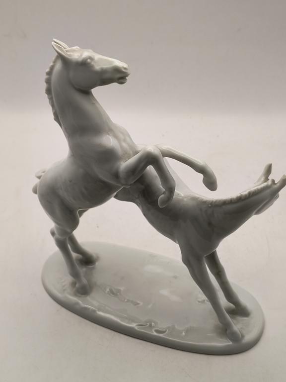 Figurka porcelanowa konie - Rosenthal, Germany - Hugo Meisel
