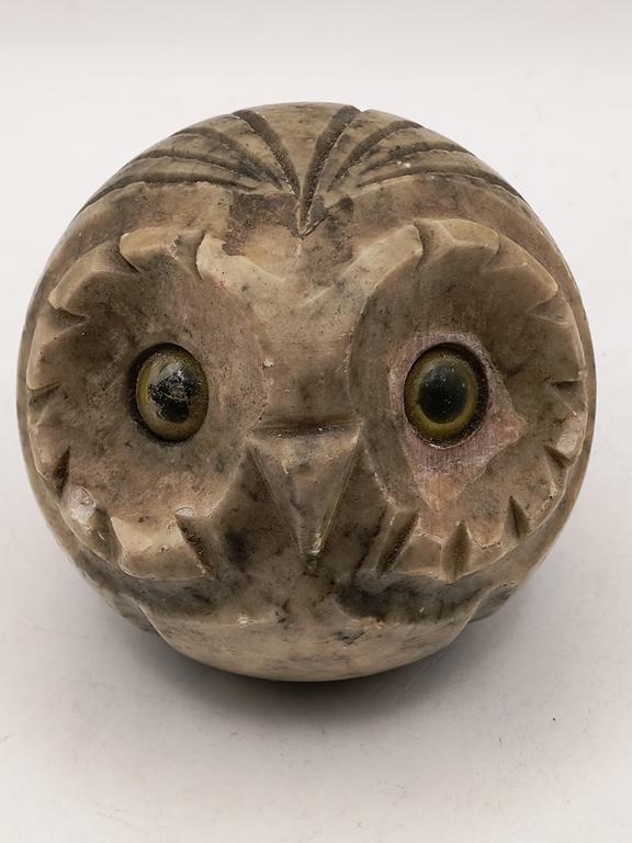 Przycisk do papieru - sowa