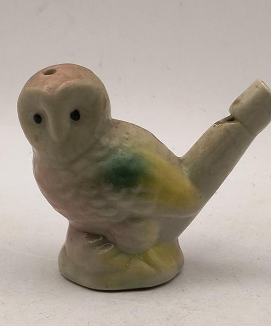 Gwizdek ceramiczny - sowa