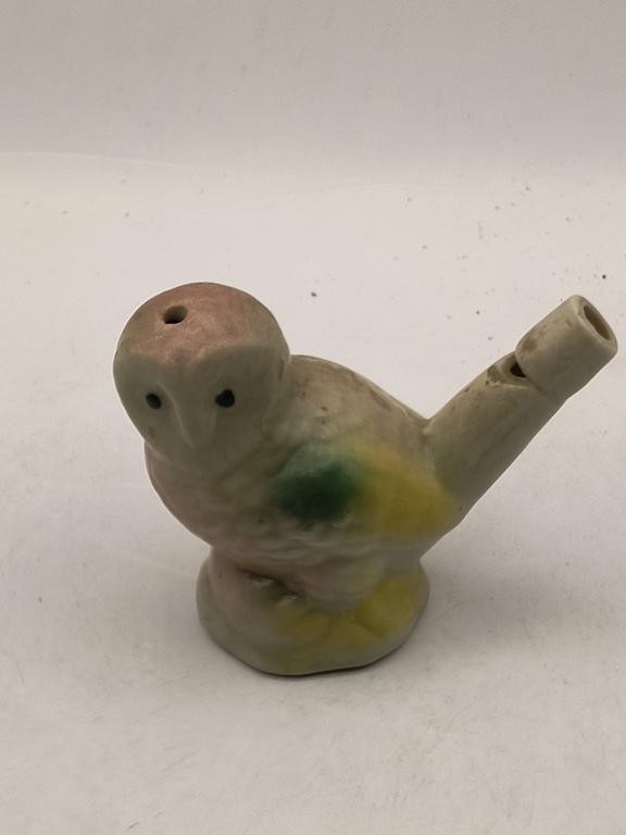 Gwizdek ceramiczny - sowa