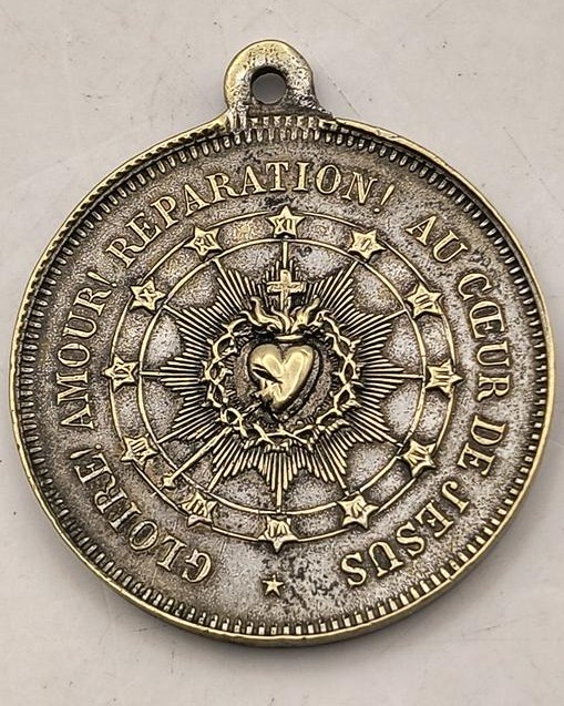 Medalik religijny - Papież Leon XIII (1878-1903)