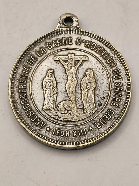 Medalik religijny - Papież Leon XIII (1878-1903)
